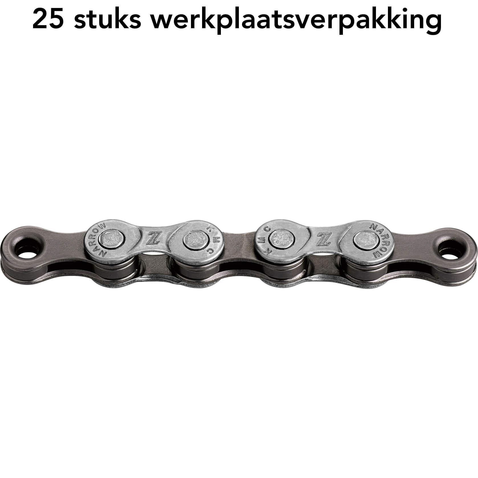 ds KMC ketting Z8 silver/grey 116s bulk (25) - AE-trading