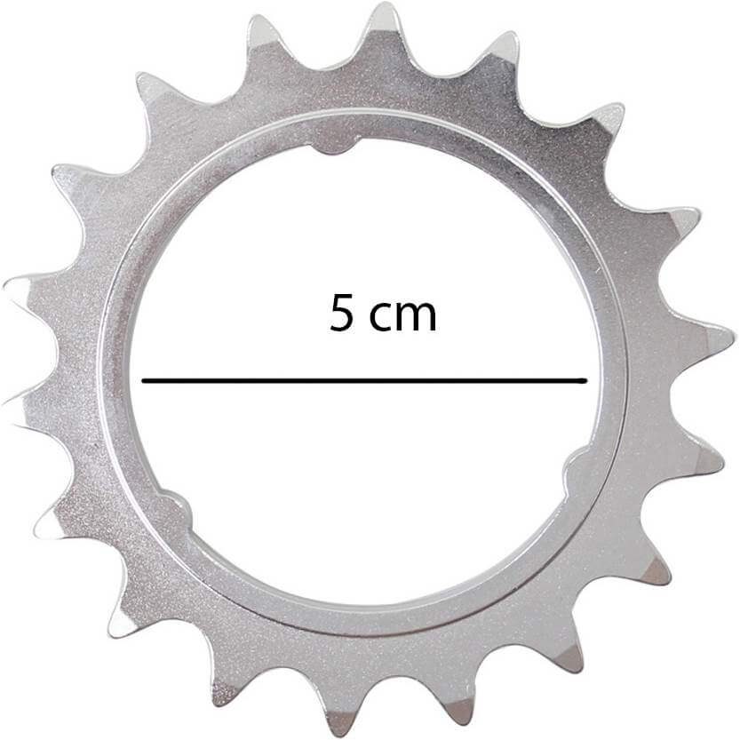 SA tandwiel 18t plat 3/32 C50
