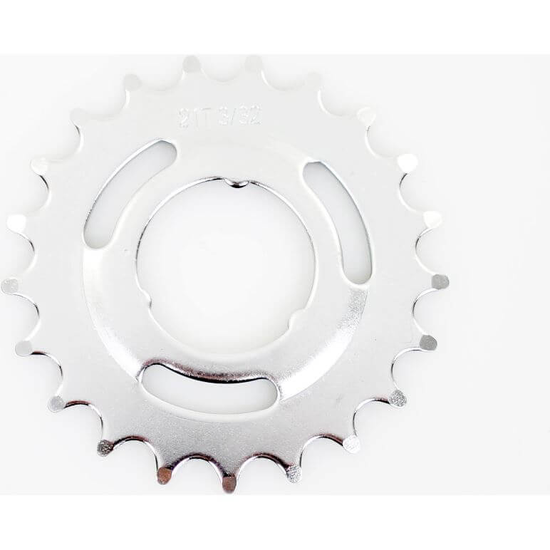 tandwiel 21t bol 3/32 chroom AE-trading