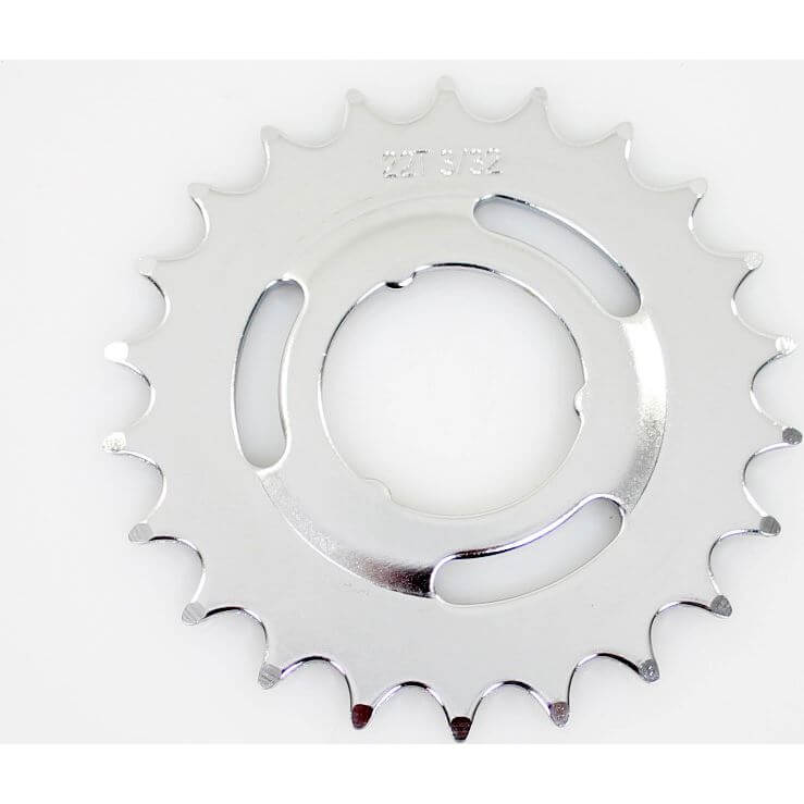 tandwiel 22t bol 3/32 chroom AE-trading