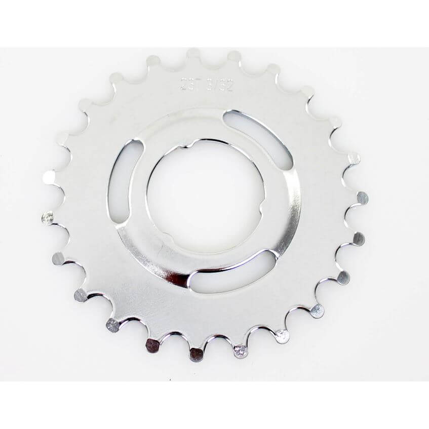 tandwiel 23t bol 3/32 chroom AE-trading