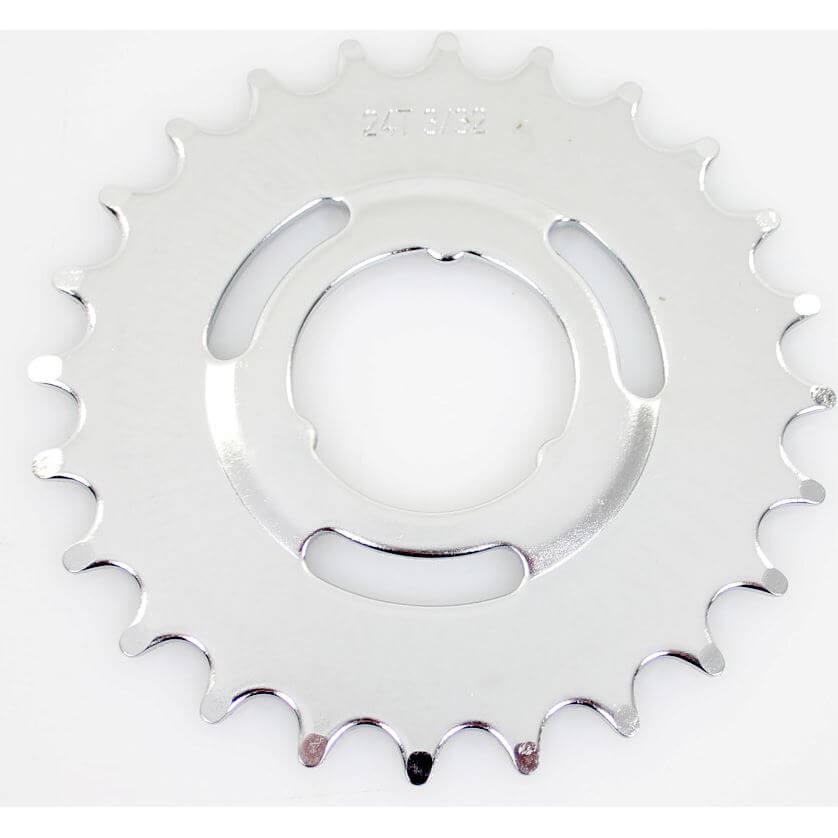 tandwiel 24t bol 3/32 chroom AE-trading