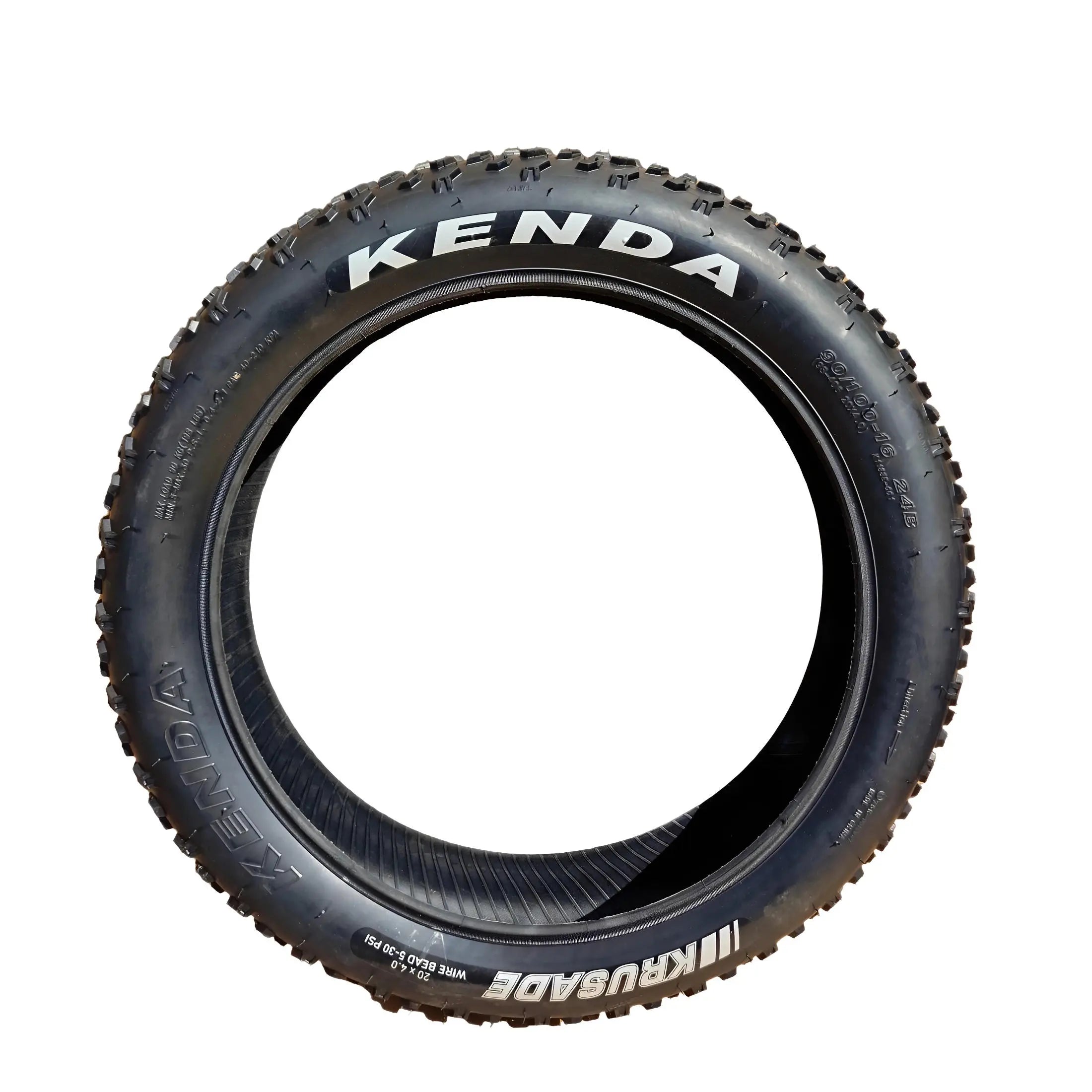 Kenda Buitenband 20x4.0 (ETRTO 100-406) – Stevige All-Terrain Fatbike Band - AE-trading
