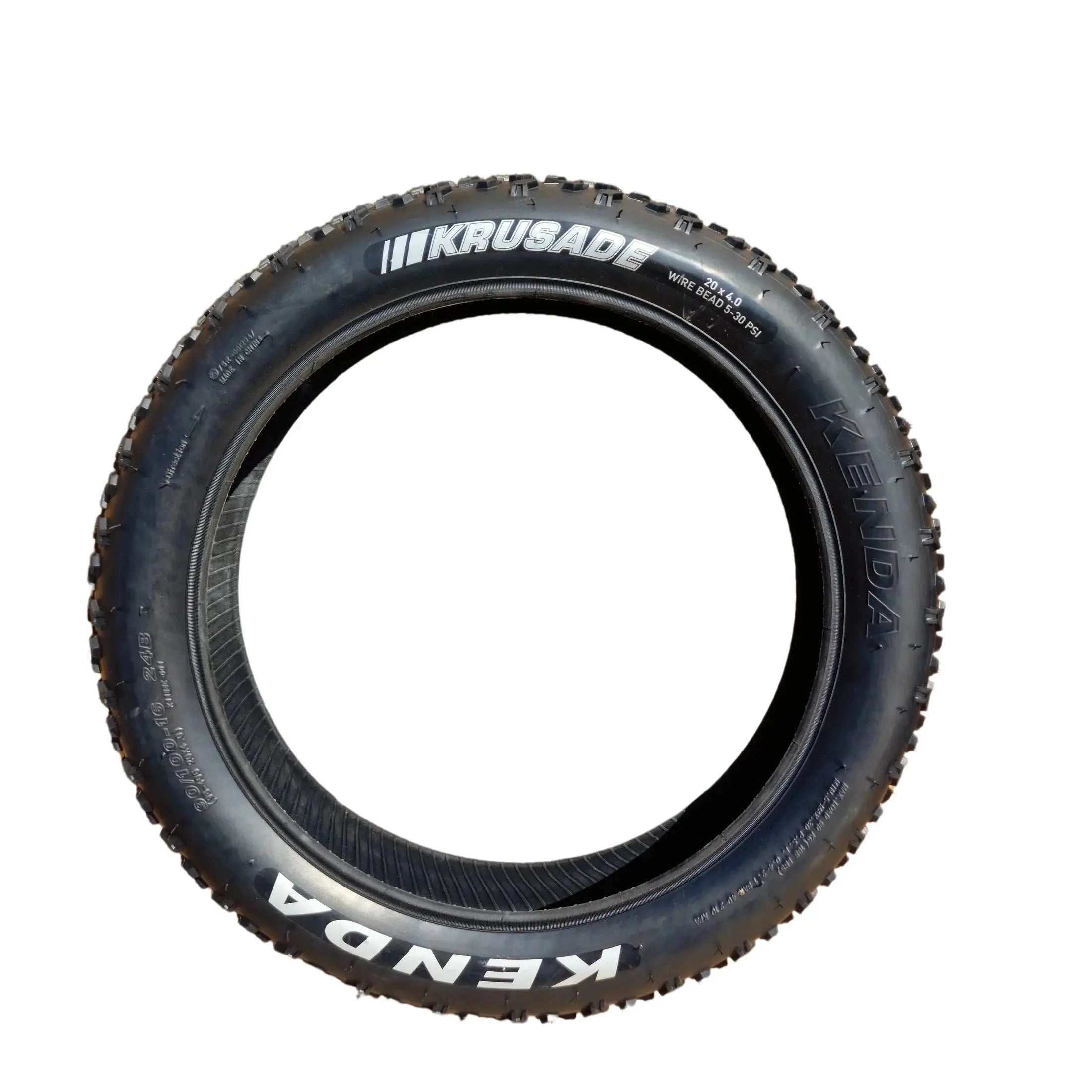 Kenda Buitenband 20x4.0 (ETRTO 100-406) – Stevige All-Terrain Fatbike Band - AE-trading
