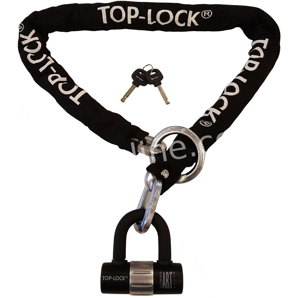 Kettingslot Top Lock Art3 90 Cm Loop + U Beugel - AE-trading