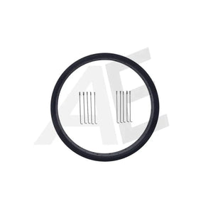 Knaap AMS/RTD fatbike wiel met spaken - zwart