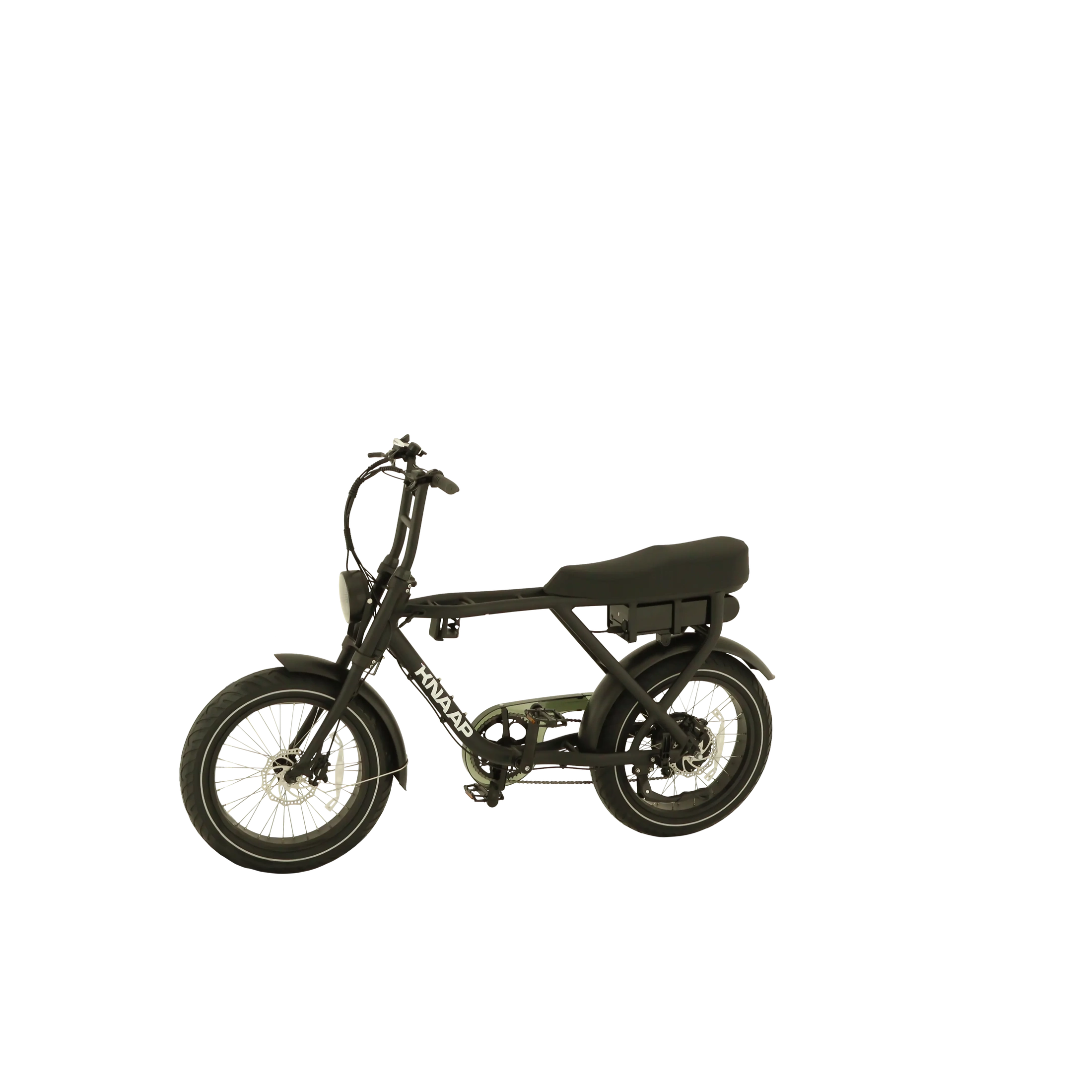 Knaap AMS X Fatbike Zwart - AE-trading