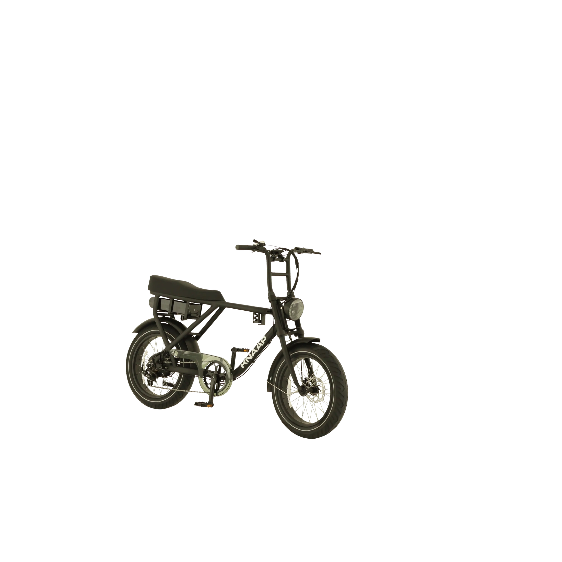 Knaap AMS X Fatbike Zwart - AE-trading