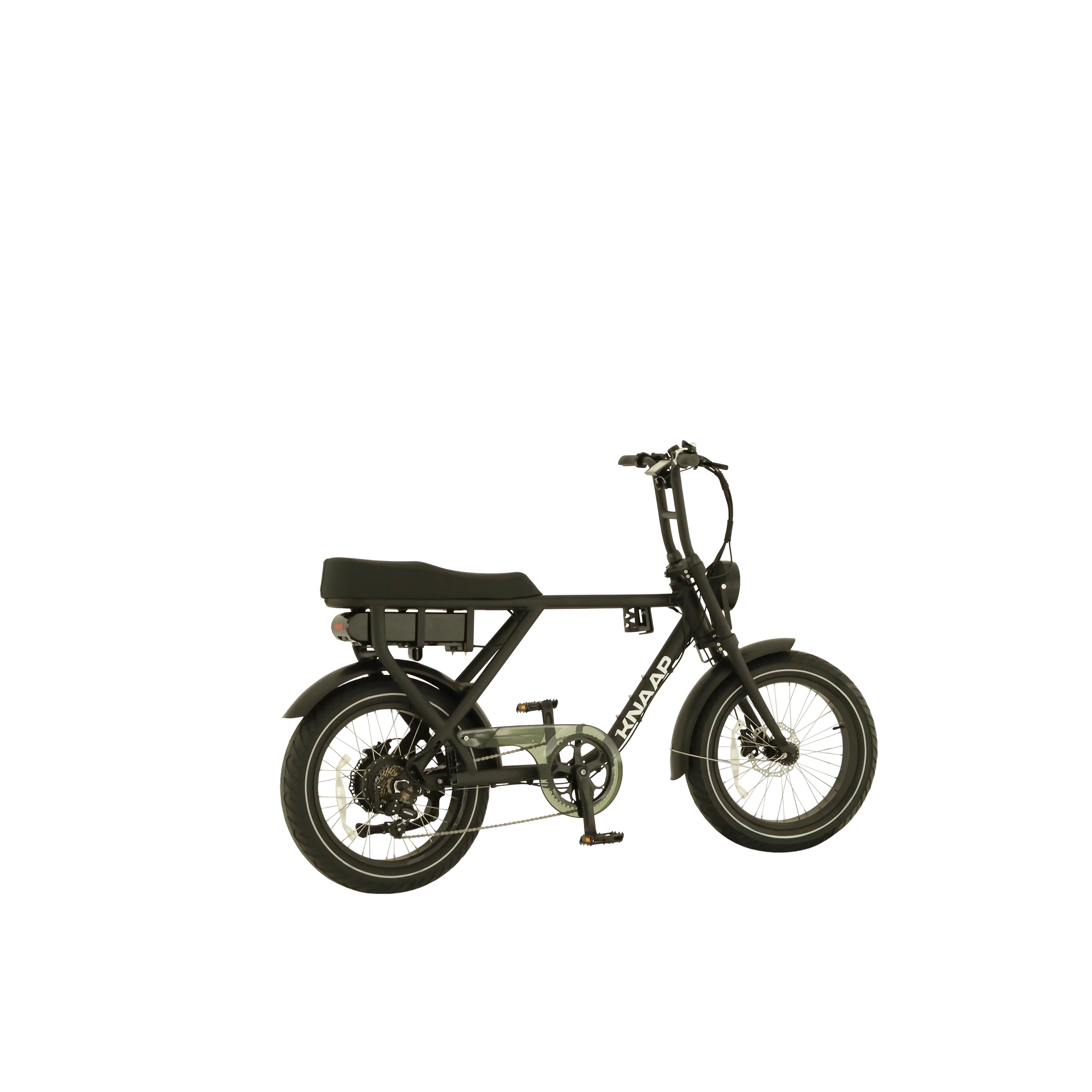 Knaap AMS X Fatbike Zwart - AE-trading