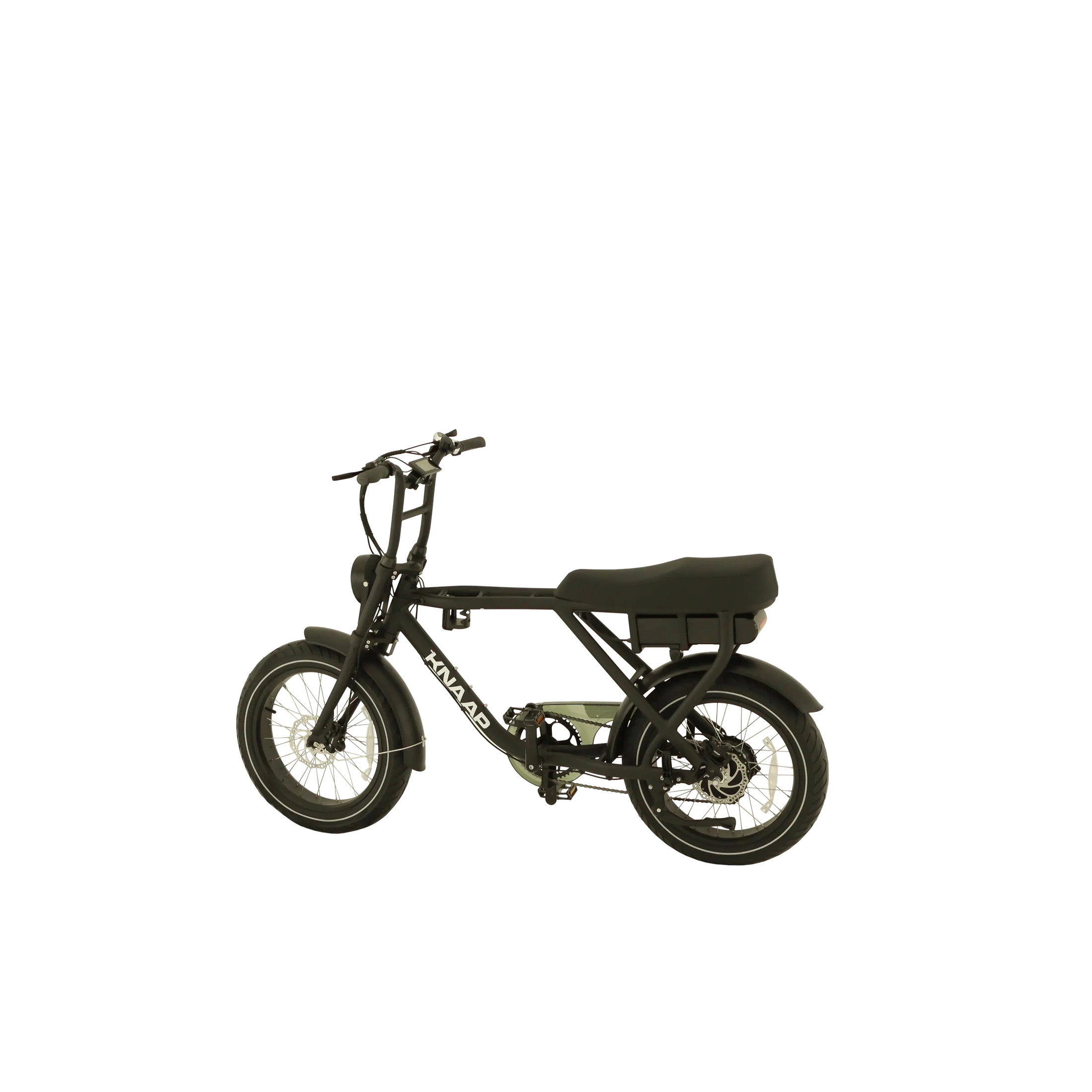 Knaap AMS X Fatbike Zwart - AE-trading