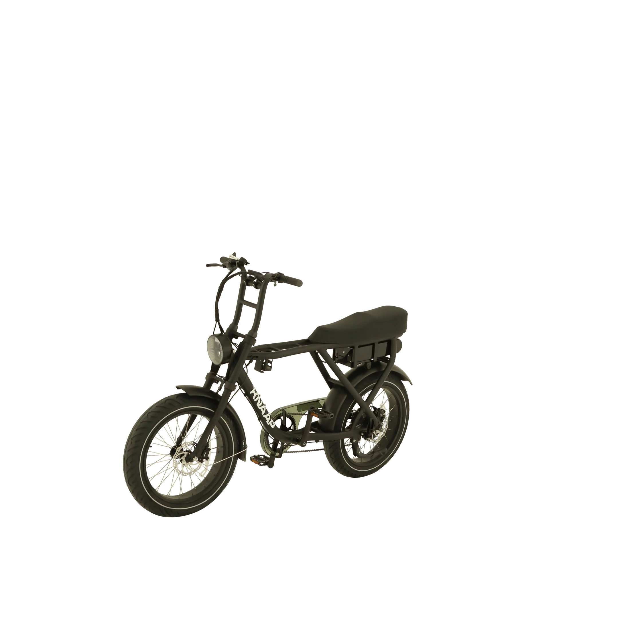 Knaap AMS X Fatbike Zwart - AE-trading