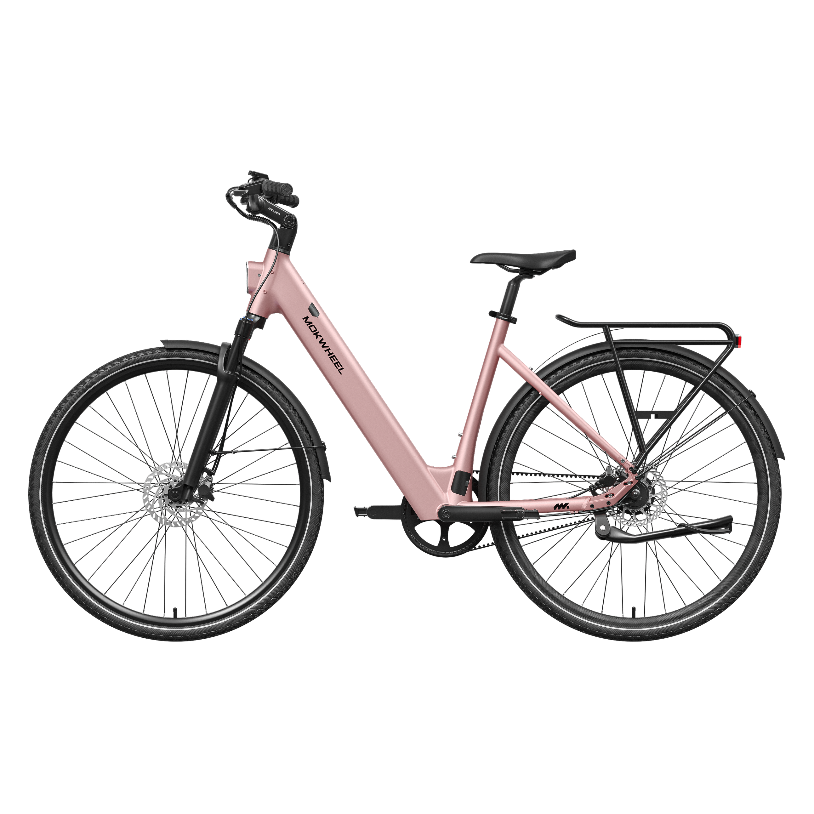 Knaap x Mokwheel Vybe Elektrische Fiets - Blush - Framemaat M - AE-trading