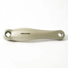 Miranda crank links 170mm Beta (Gazelle) zilver - AE-trading