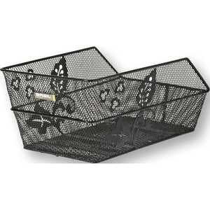 Basil mand Cento flower 19L zwart 39x24x20cm - AE-trading