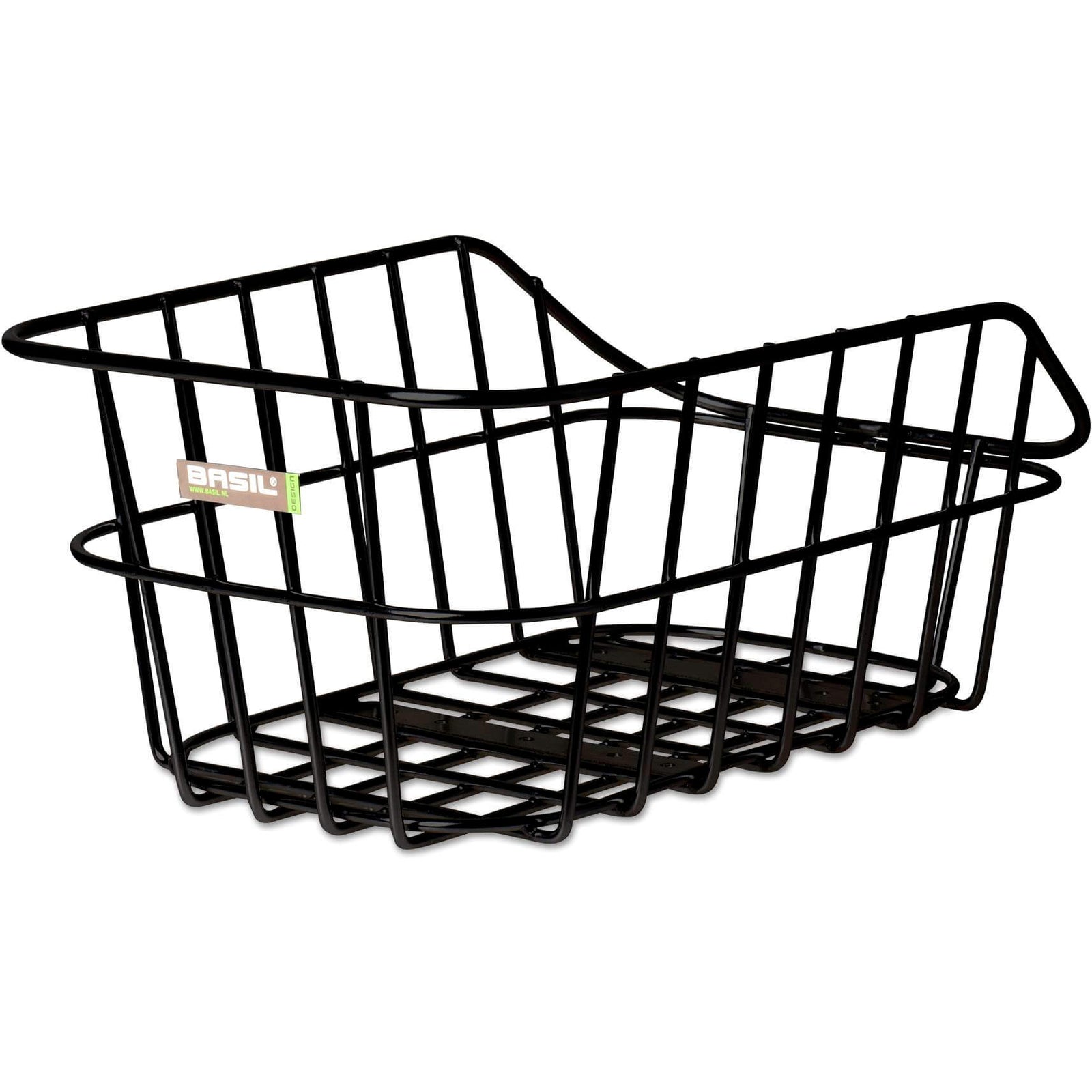 Basil mand Cento Alu 20L mat zwart 40x24x21cm - AE-trading