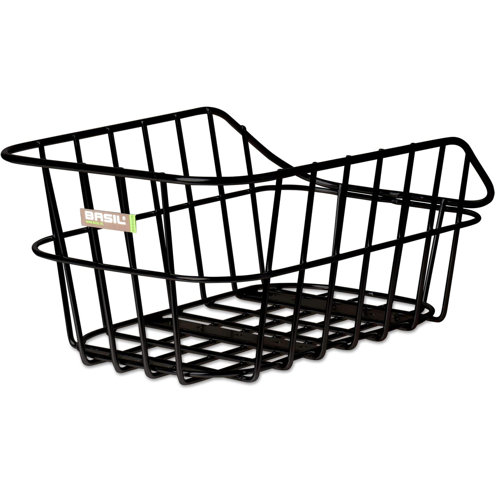 Basil mand Cento Alu 20L mat zwart 40x24x21cm - AE-trading