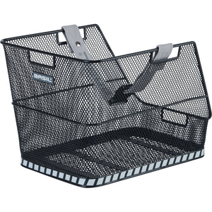 Basil mand Class staal 30L zwart 37,5x27x30,5cm - AE-trading