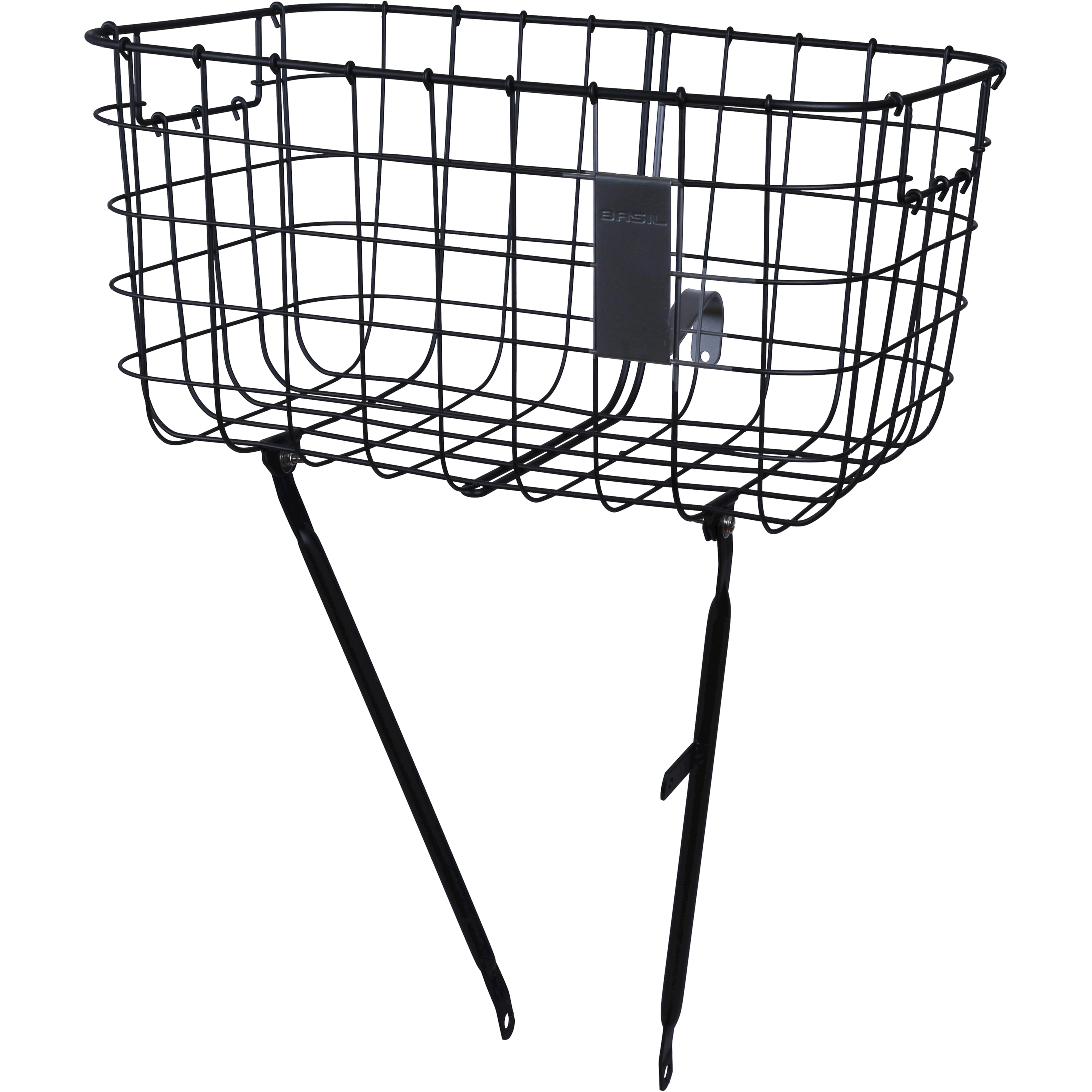Basil mand Robin 31L matt black 46x31x22cm - AE-trading