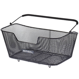 Basil mand Base L 15L zwart 48x30x23cm - AE-trading