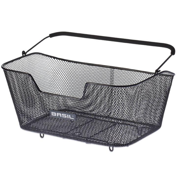 Basil mand Base L 15L zwart 48x30x23cm - AE-trading