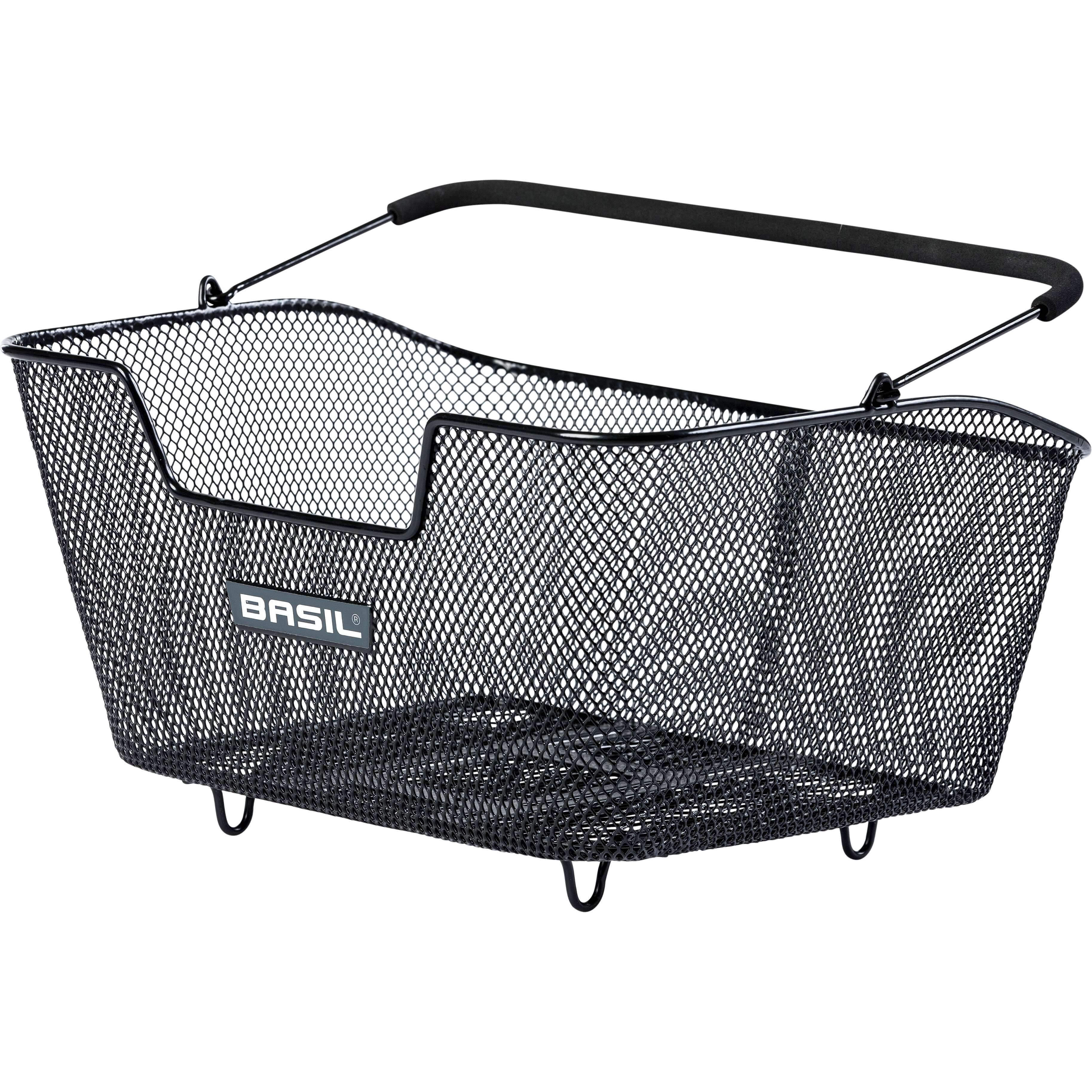 Basil mand Base M 14L afn zwart 43x30x24cm - AE-trading
