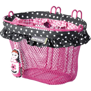 Basil mand Jasmin baboushka 8L roze 28x17x17cm - AE-trading