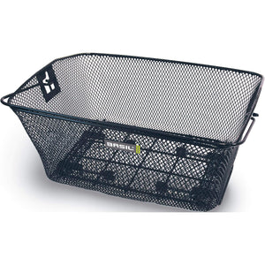 Basil mand Como + klemsysteem 22L zwart 42x31x17cm - AE-trading