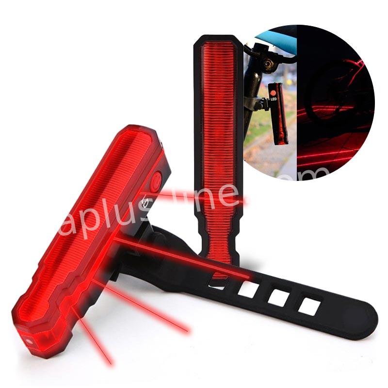 Smart Achterlicht + Remlicht Aplus Universeel E Step/E Bike (Bl04) - AE-trading
