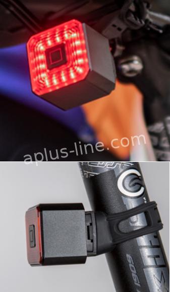 Smart Achterlicht + Remlicht Aplus Universeel E Step/E Bike (Bl05) - AE-trading