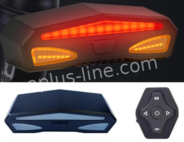 Achterlicht Aplus Universeel E Step/E Bike (Bl08) + Afstandsbediening - AE-trading
