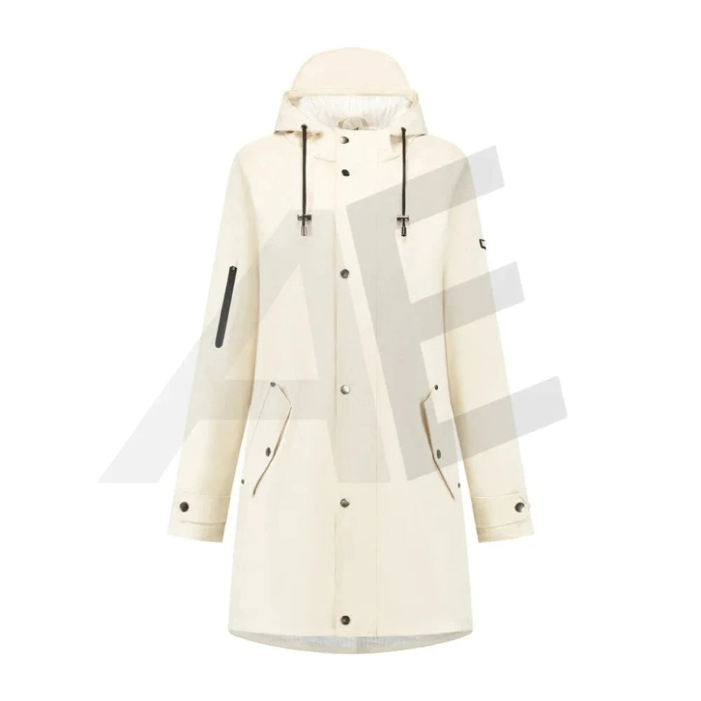 Mirage Rainfall trenchcoat soft touch M off-white - AE-trading