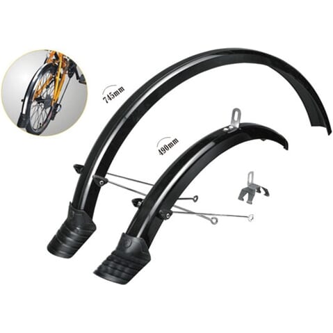 Mirage spatbord set 20 zwart - AE-trading