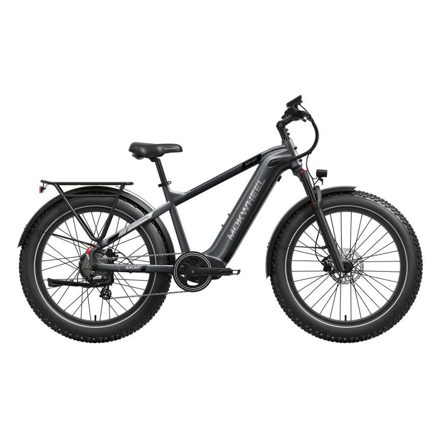 Mokwheel Basalt – Asgrijs – 720Wh – Elektrische Fatbike - AE-trading