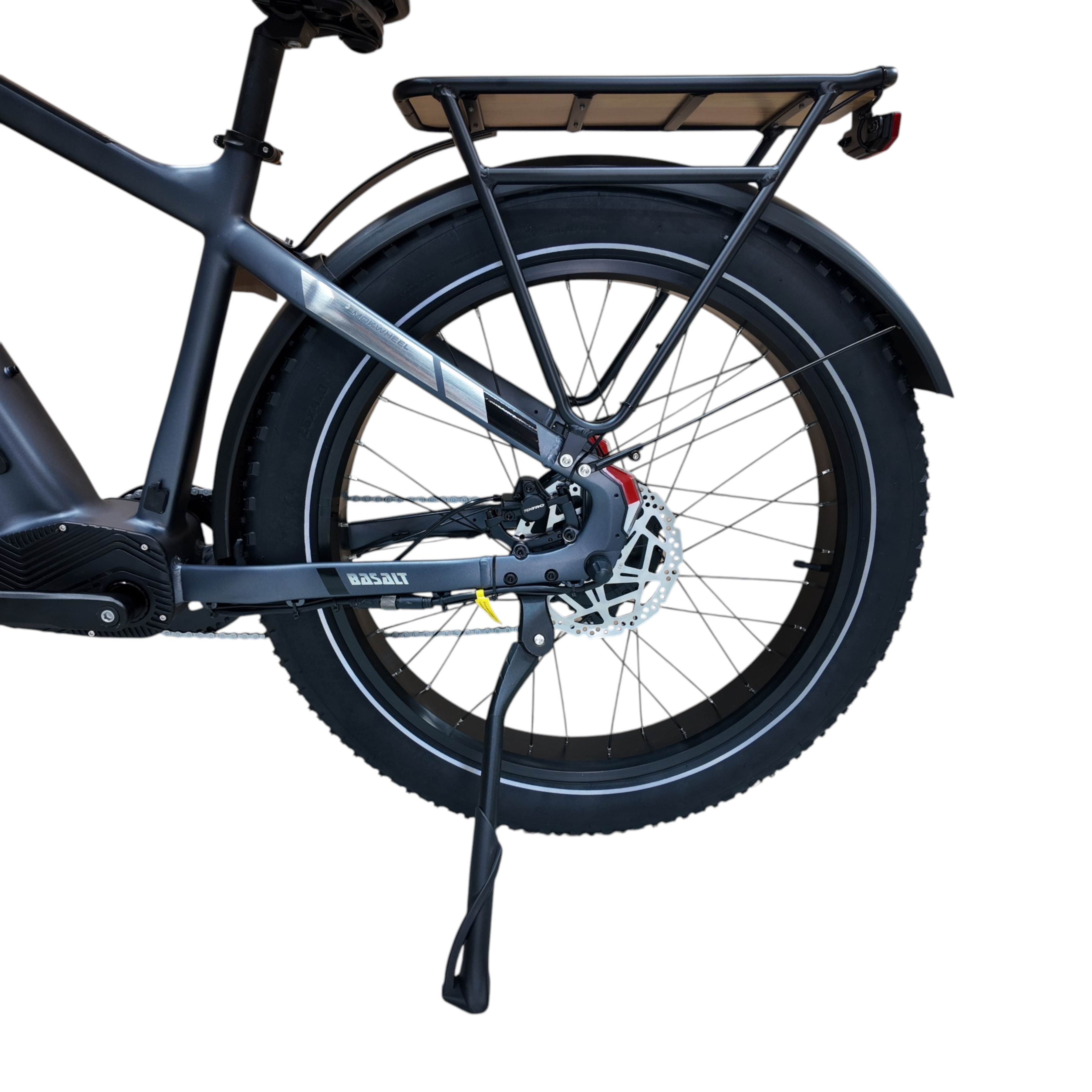 Mokwheel Basalt Mountainbike Fatbike – Asgrijs – 720Wh - AE-trading