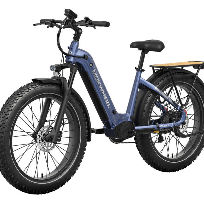 Mokwheel Basalt ST 2.0 – Donkerblauw – 940Wh – Elektrische Fatbike - AE-trading