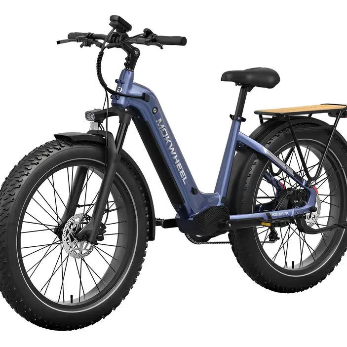 Mokwheel Basalt ST 2.0 Fatbike – Donkerblauw – 940Wh - AE-trading