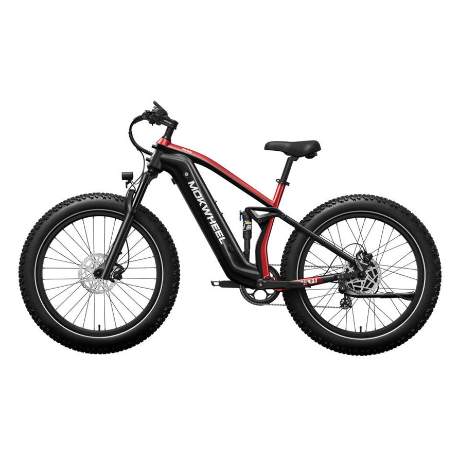 Mokwheel Obsidian – Zwart/Geel – 940Wh – Elektrische Fatbike - AE-trading