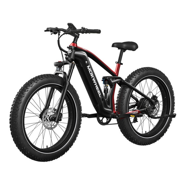 Mokwheel Obsidian – Zwart/Geel – 940Wh – Elektrische Fatbike - AE-trading