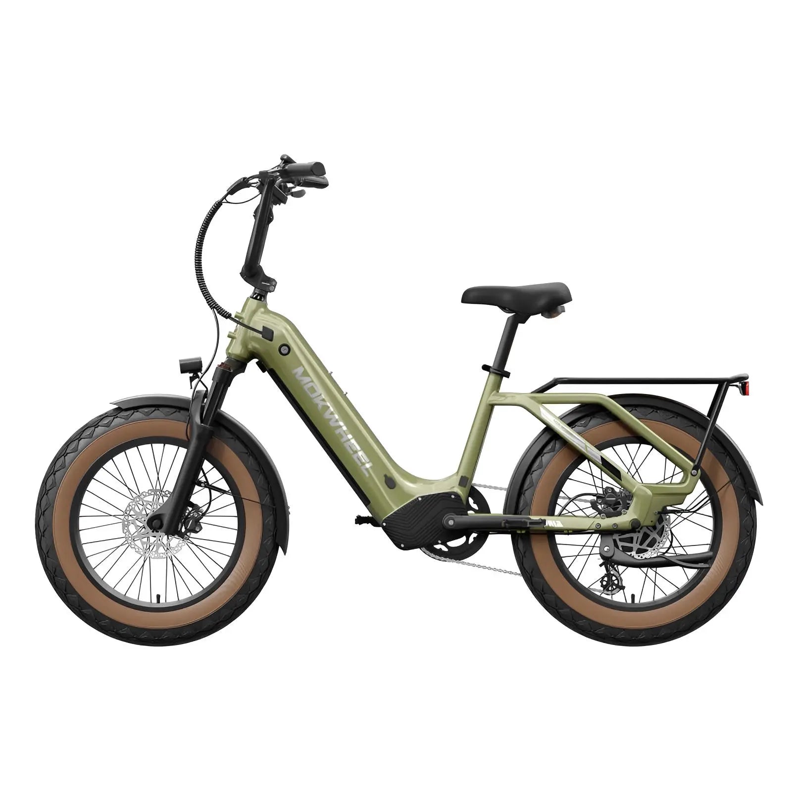 Mokwheel Scoria 2.0 Fatbike – Groen – 940Wh - AE-trading