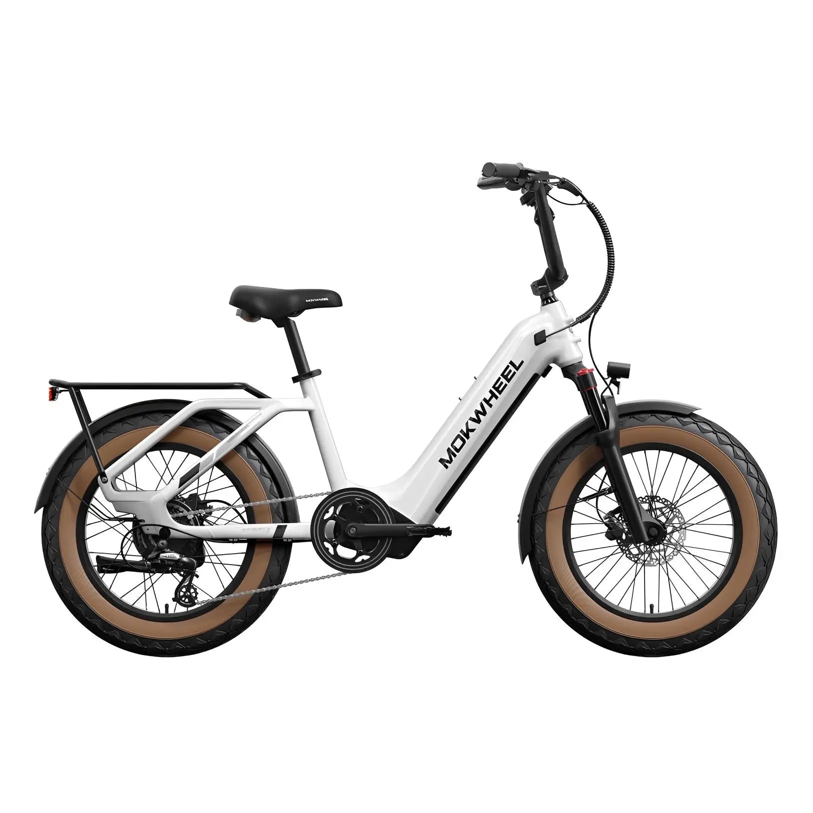 Mokwheel Scoria 2.0 Fatbike – Wit – 940Wh - AE-trading