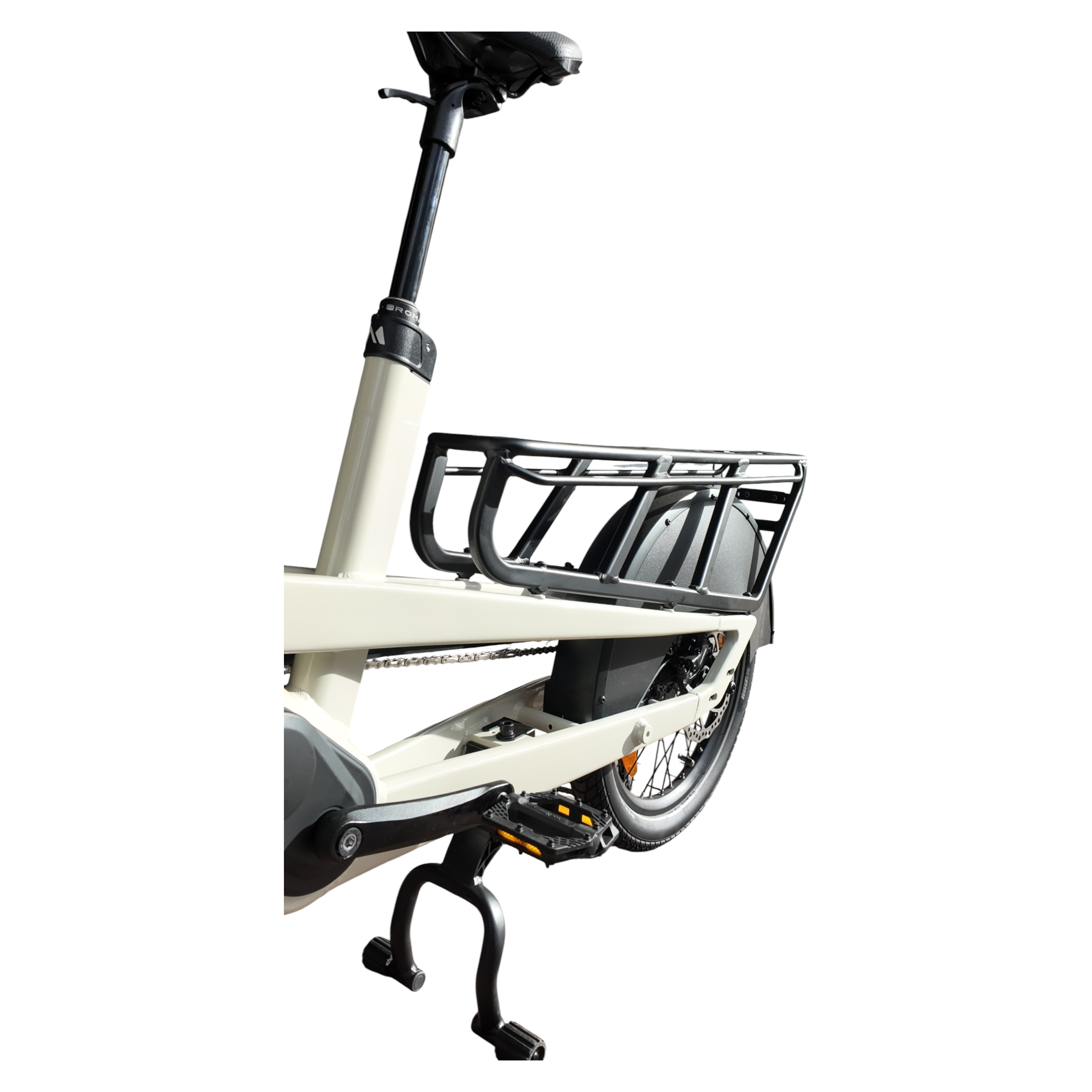 Monty Cargo V4 Rover - Wit - Elektrische Longtail - AE-trading