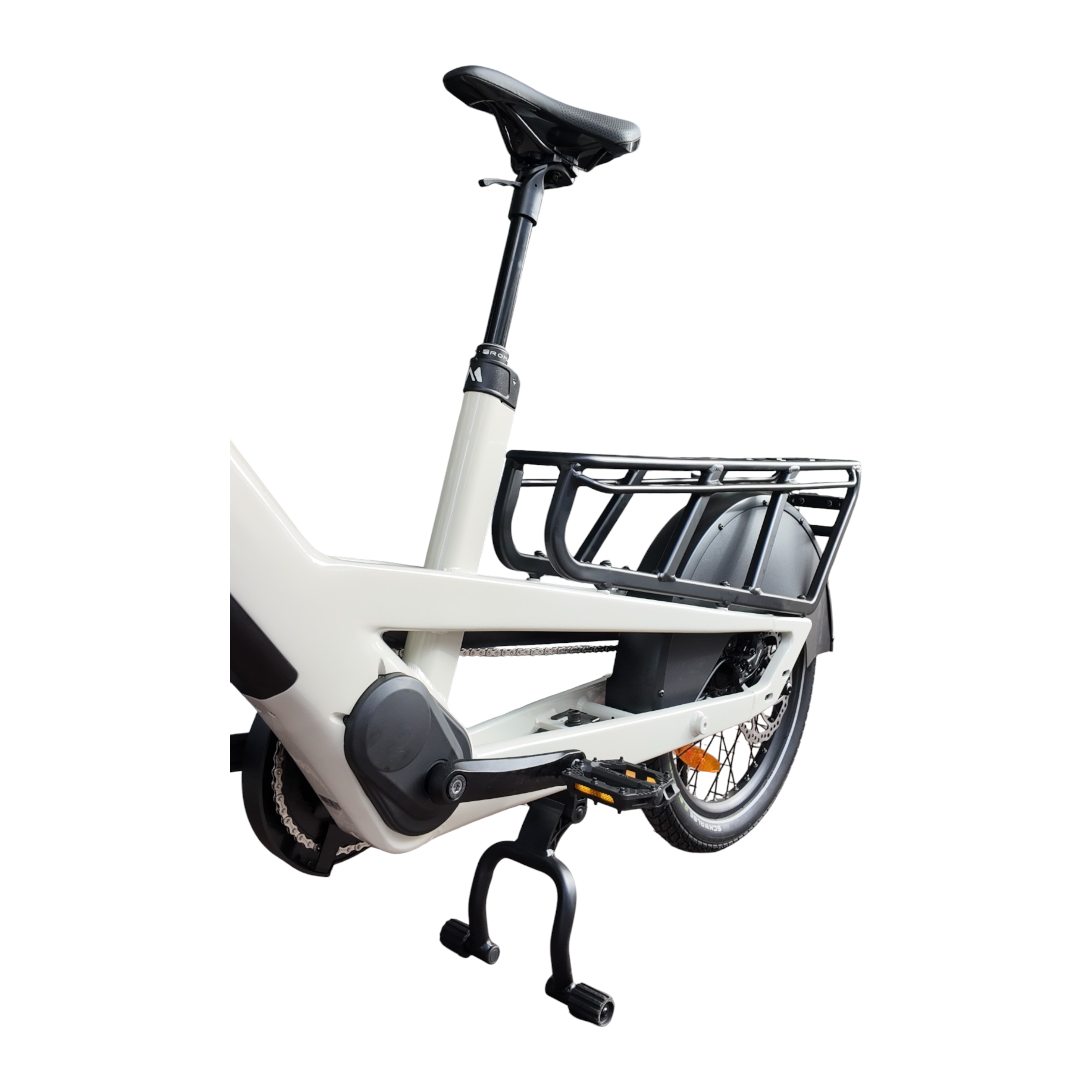 Monty Cargo V4 Rover - Wit - Elektrische Longtail - AE-trading