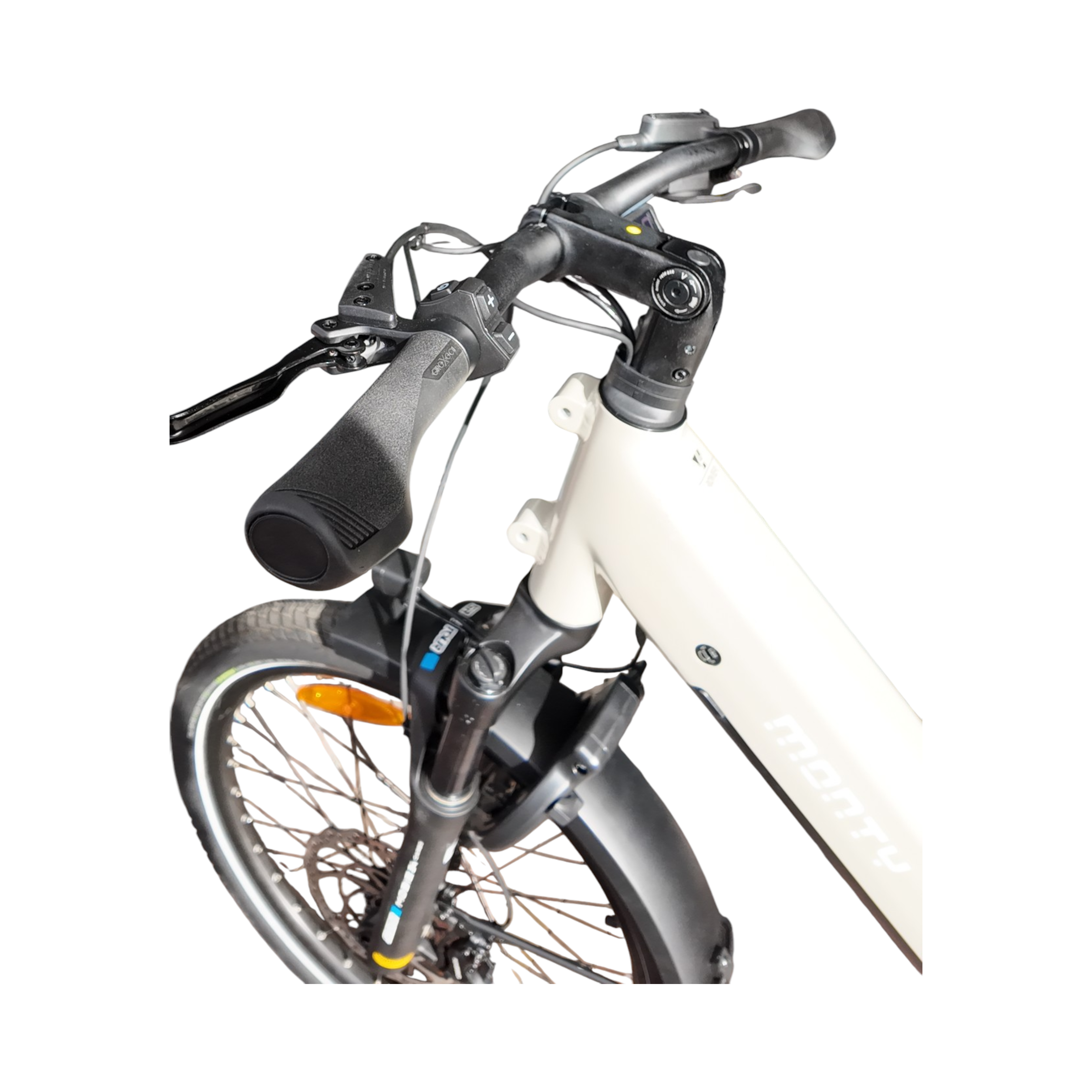 Monty Cargo V4 Rover - Wit - Elektrische Longtail - AE-trading