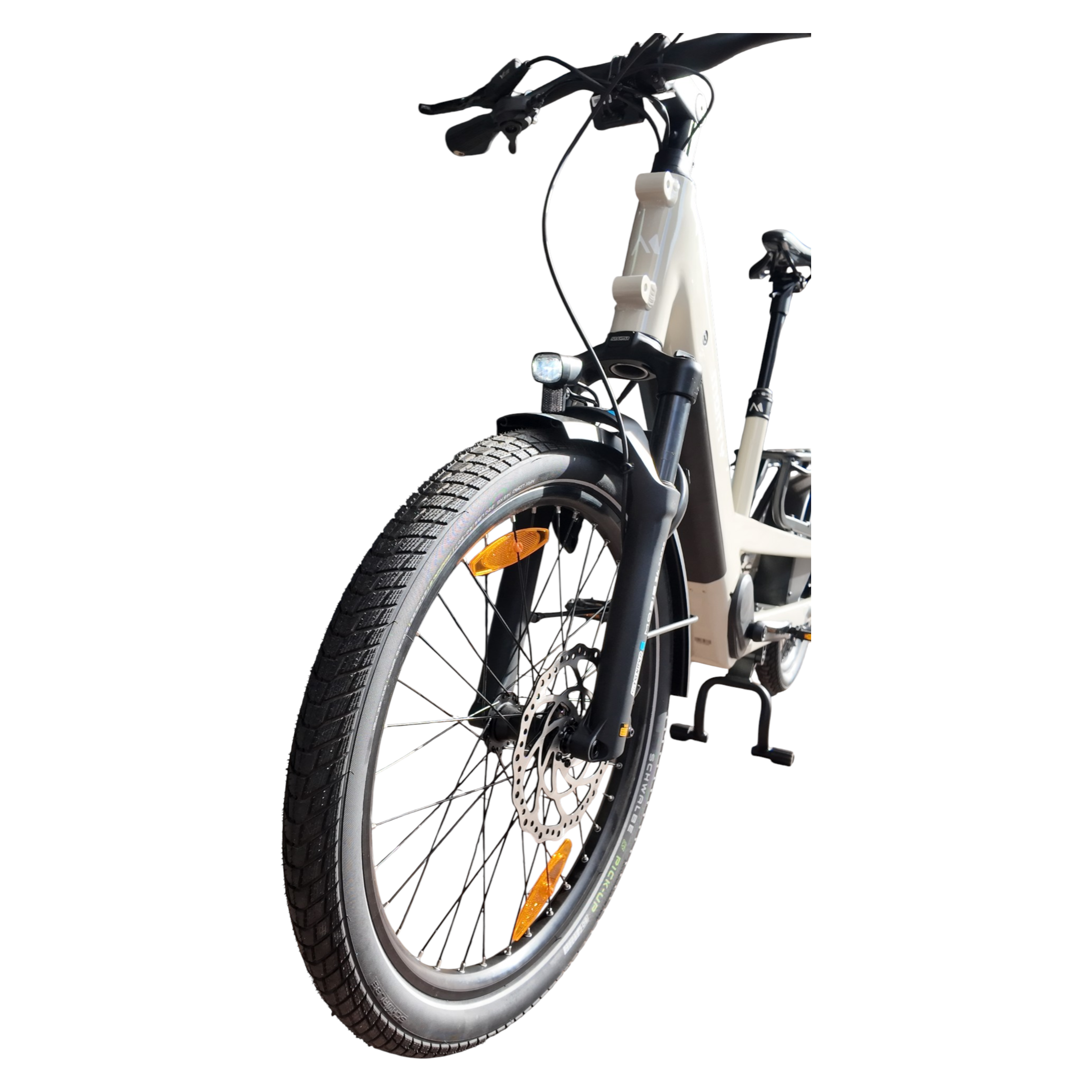 Monty Cargo V4 Rover - Wit - Elektrische Longtail - AE-trading