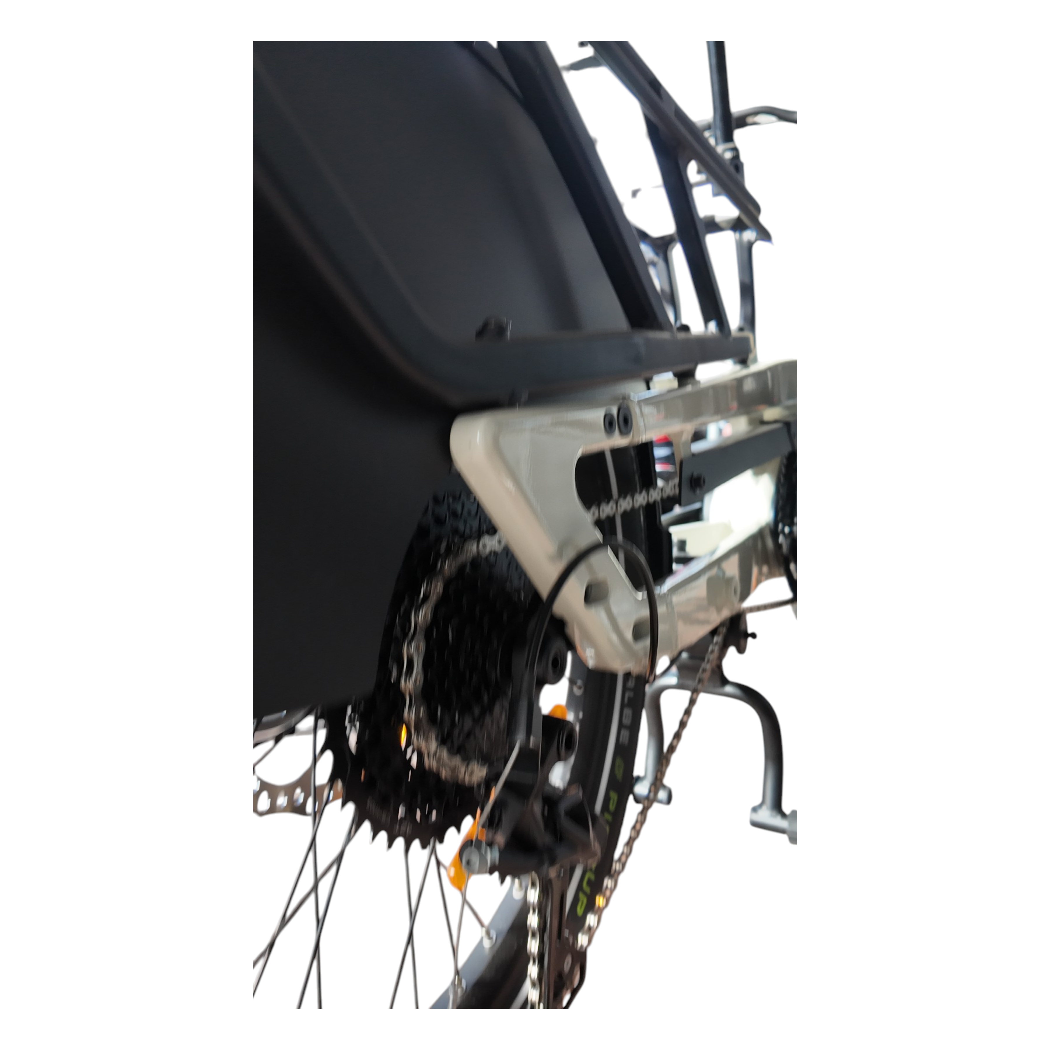 Monty Cargo V4 Rover - Wit - Elektrische Longtail - AE-trading