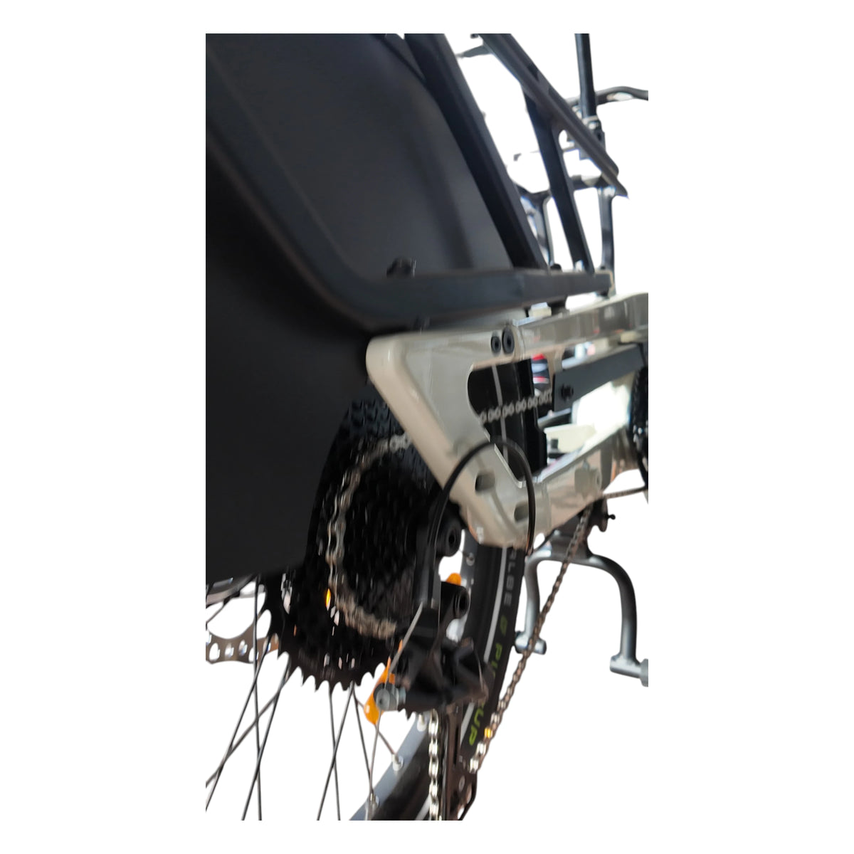 Monty Cargo V4 Rover - Elektrische Longtail - Glanzend Wit - AE-trading