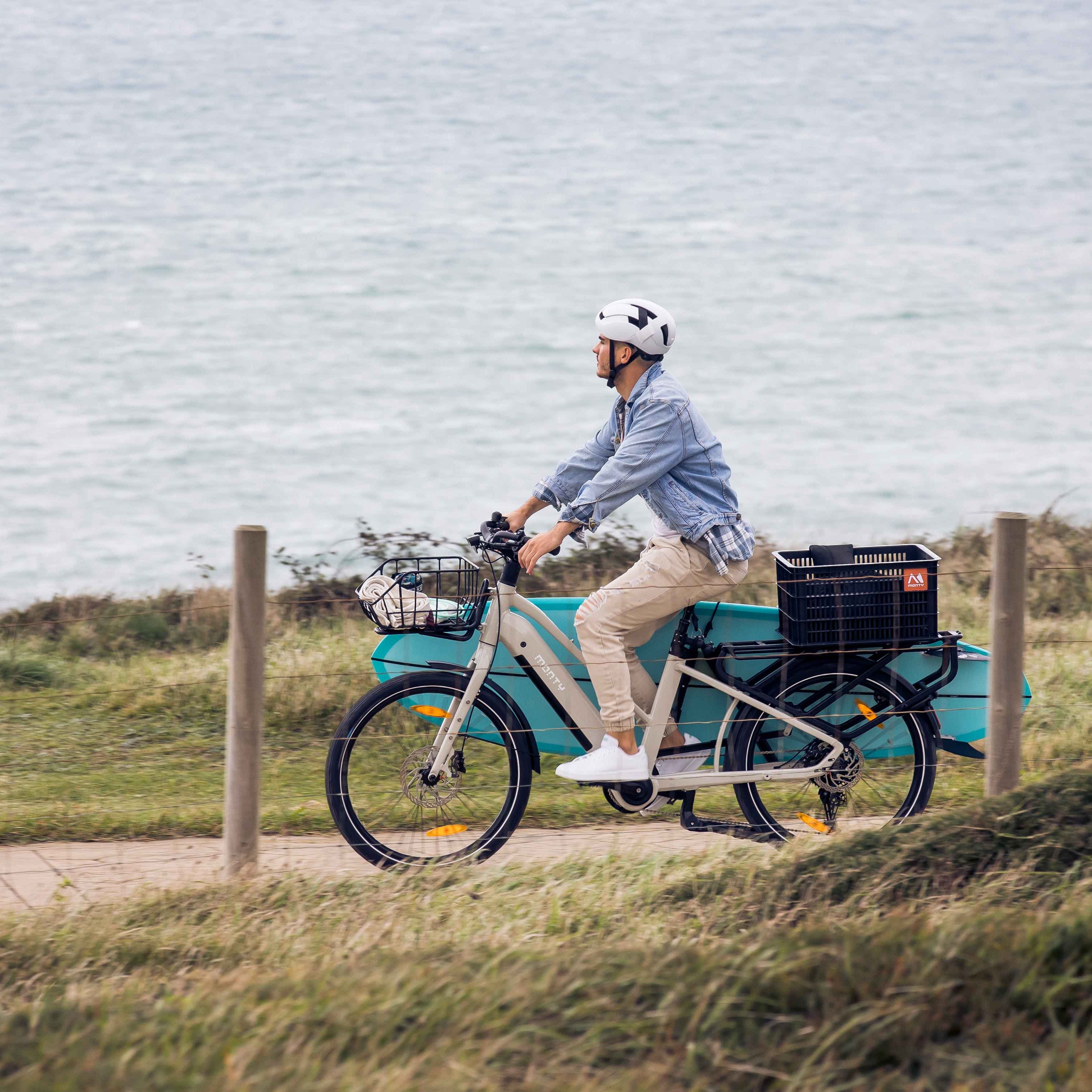 Monty Cargo V8 - Glossy White - Elektrische Longtail - AE-trading