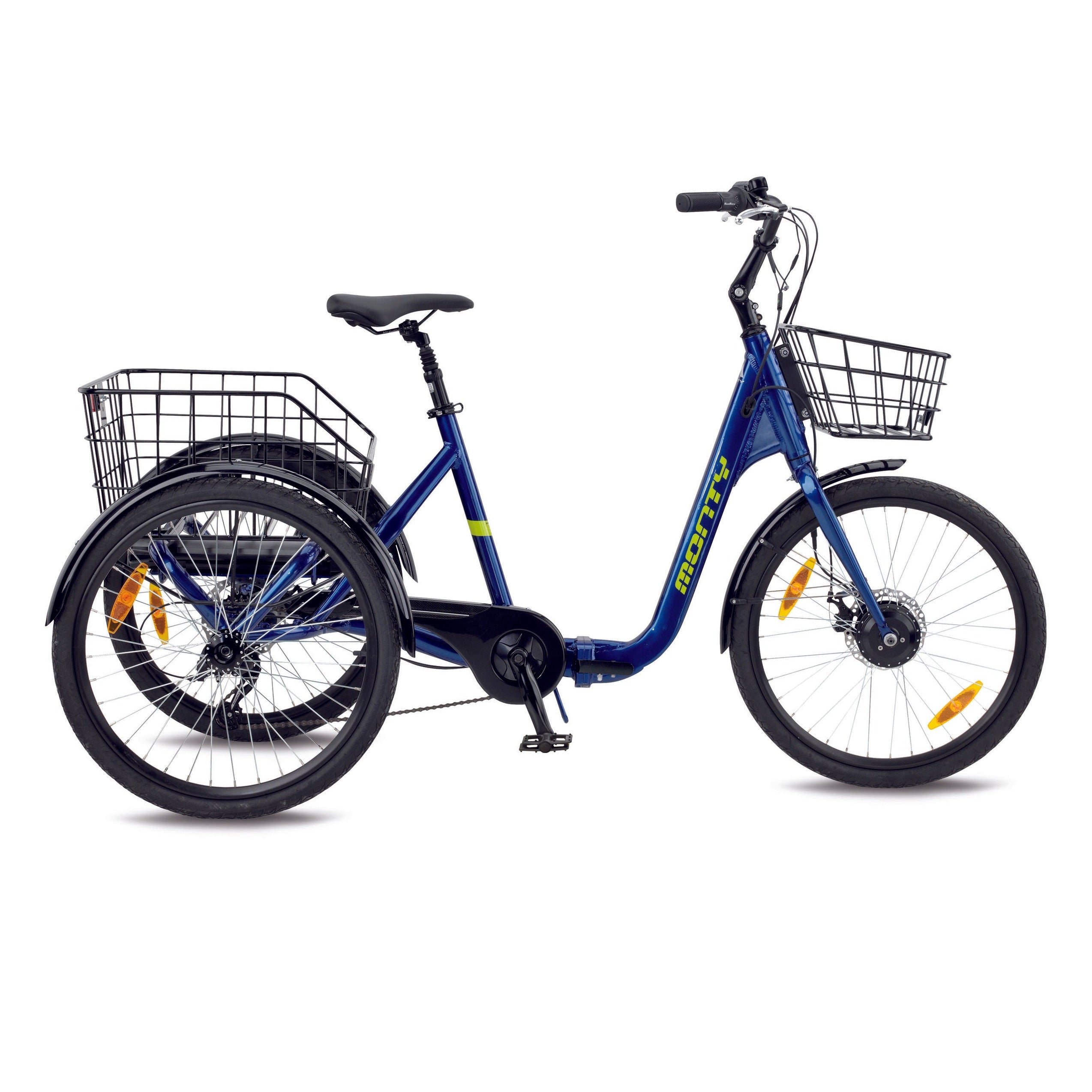 Monty Nuke 24 - Blauw - Elektrische Driewieler - AE-trading