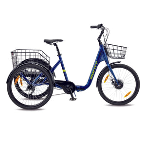 Monty Nuke 24 - Blauw - Elektrische Driewieler - AE-trading