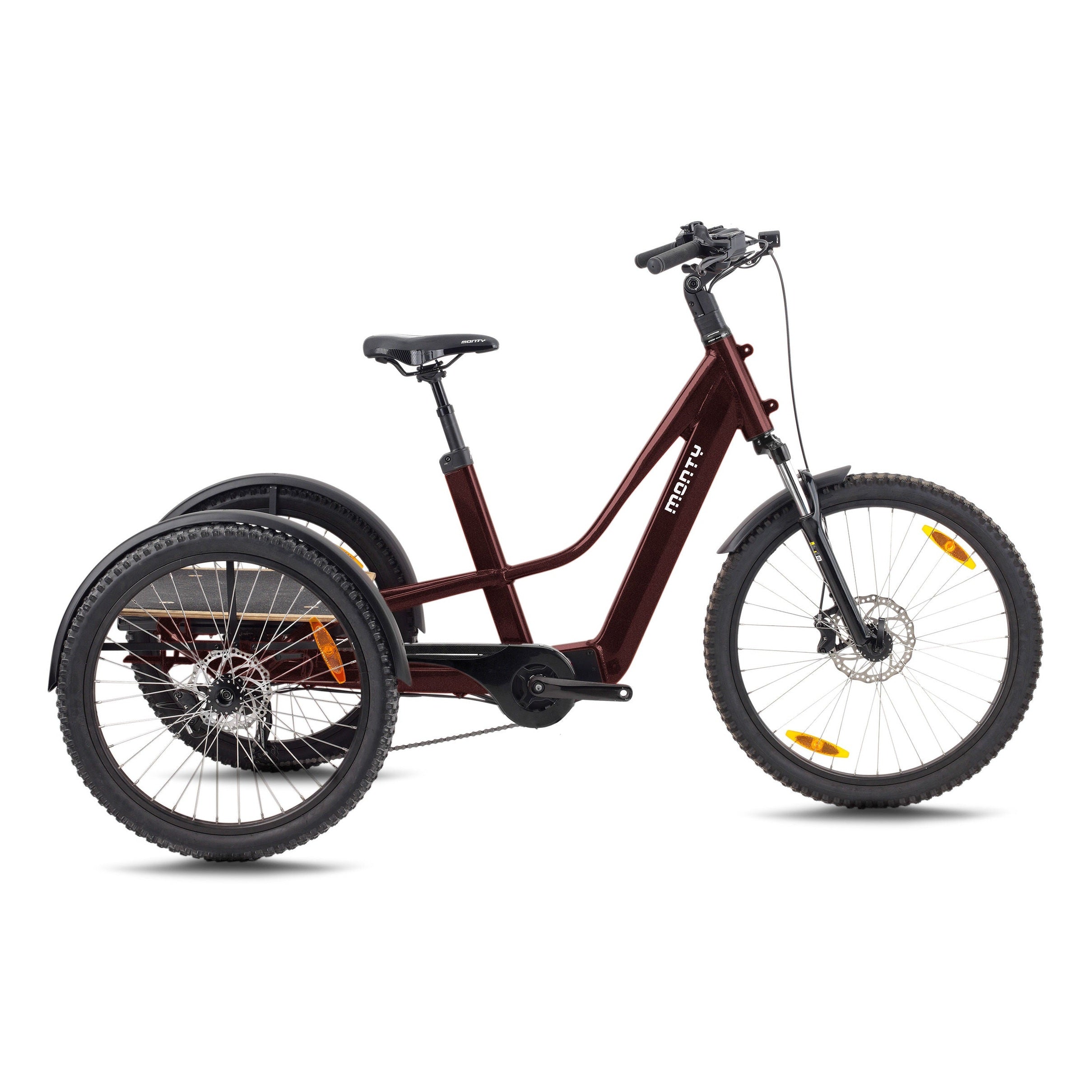 Monty Rocket XC - Bordeaux - Elektrische Driewieler - AE-trading